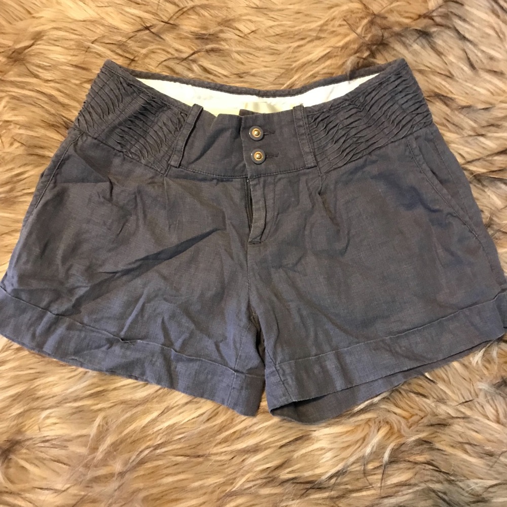 Elevenses cotton/linen shorts